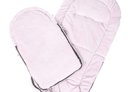 Voetenzak - Kinder Slaapzak - Grijs - Roze - 90 CM