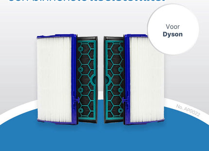 SQOON® - Luchtfilter geschikt voor Filter Dyson luchtreiniger HEPA o.a. DP04/HP04/TP04 - Model 969048-05