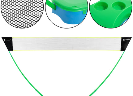 Badminton Set- Rackets - Shuttles - Verstelbaar - Inclusief Koffer- 275 x 105 cm