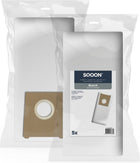 SQOON® Stofzuigerzakken Geschikt voor Bosch Ventaro Schuurmachine - 5 Stuks