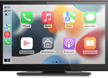 NexAdio® Carplay Scherm - Apple Carplay & Android Carplay - Touchscreen - Inclusief Achteruitrijcamera - FM Transmitter - Aux Aansluiting - 9 Inch