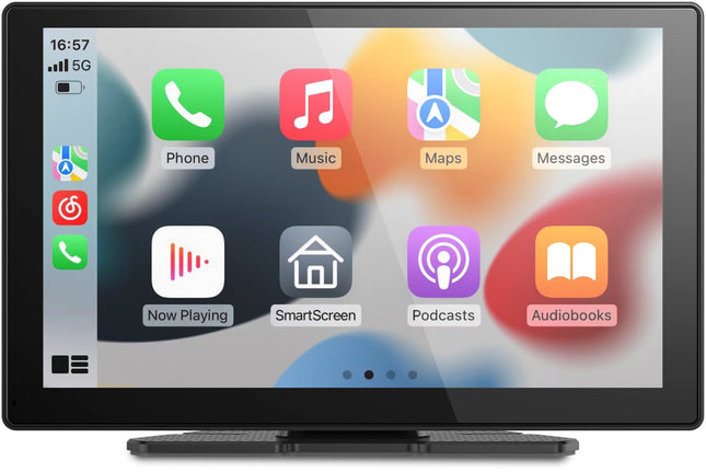 NexAdio® Carplay Scherm - Apple Carplay & Android Carplay - Touchscreen - Inclusief Achteruitrijcamera - FM Transmitter - Aux Aansluiting - 9 Inch