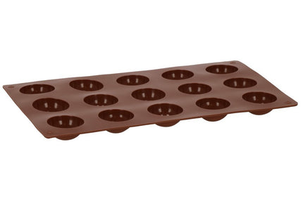 Siliconen Bakvormen | Bakvorm | Koekjes vormen | 15 Holtes | Bruin