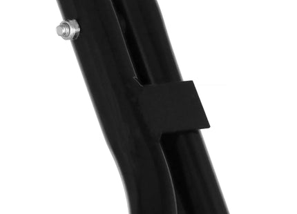 Statafel - Opklapbaar - Horeca Kwaliteit - Inklapbaar - Met vergrendeling - Extra Stevig - Wit/Zwart - Ø 80x110cm