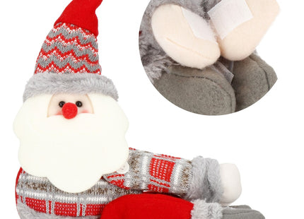 Gordijnhouder | Kerstman | Klittenband | 45 cm