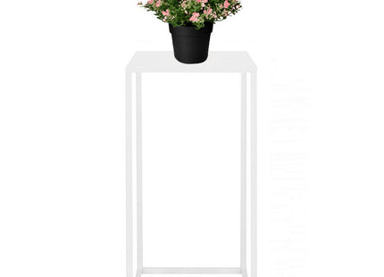 Plantenzuil | Plantentafel | Planten Etagère | Metaal Wit | 60 cm