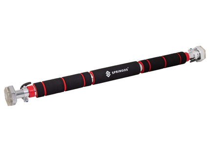Pull Up Bar - Optrekstang - Staal - Zilver - 60-100 CM - 300KG