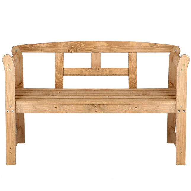 Tuinbank | Tuinbankje | Zitbank Buiten | Naaldhout | 119 x 78 x 45 cm | Medium