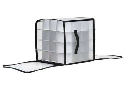 Opbergtas Voor Kerstballen | Polypropyleen | Transparant| 30x30x30 cm