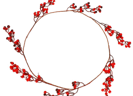 Kerstkrans | Kerst Decoratie | Lijsterbessen| 150 cm