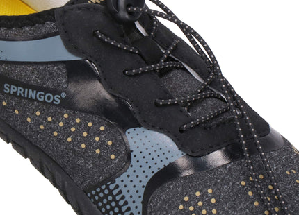 Waterschoenen - AQUA Shoes - Sneldrogend - Rubber - Unisex - Grijs/ Zwart - Maat 41