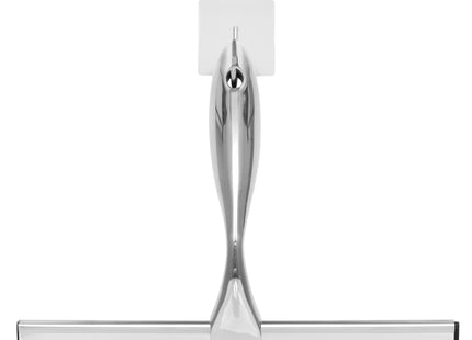 Douchewisser - Raamwisser - Incl. Ophang Haak - Badkamer Accessoires - Zilver - 25 x 18,5 Cm