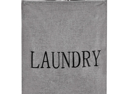 Wasmand - Opbergmand  - Kledingmand - Organizer - Handvatten - Laundry - Grijs