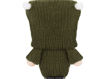 Kerstkabouter - Kersthanger - Kerstdwerg - Kerstversiering - Groen - 8 cm