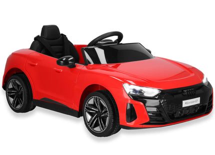 Elektrische AUDI RS E-Tron GT - Elektrische Auto - 12 V Accu - AUX - Aangedreven - Afstandsbediening - Kunststof - Metaal - Zwart - Rood