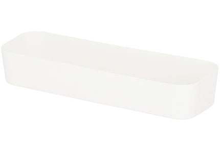 Opbergbak - Opberg Bakje - Lade Organizer Bak - Lade bak - Lade Indeling - Crème - 26x9cm
