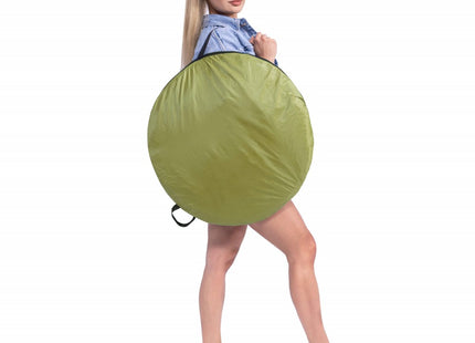 Pop Up Omkleedtent | Douchetent | Inclusief Montagelijnen + Haringen | 190 x 120 cm | Groen