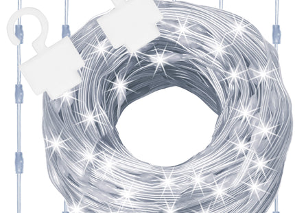 Lichtgordijn | IJspegel Verlichting | Inclusief USB En Afstandsbediening | 300 LED | Koel Wit| 3 M |Inclusief Flitsfunctie