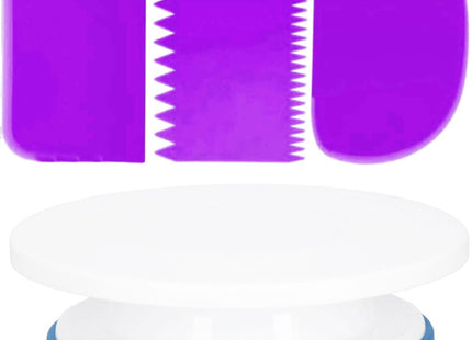 Taart Decoratie Set | Draaiend Taartplateau | 137-Delig