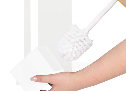 Toiletbutler | Toiletrolhouder | Toiletborstel met houder | Toiletaccessoire | Wit