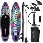 SUP Board - Opblaasbaar Paddle Board - Met Tas - Met Zitje -Inclusief Accessoires - Complete Set - Max. 150KG - 320x81cm - Meerkleurig