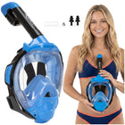 Snorkelmasker - Duikmasker - Duikbril - Snorkel - Face Masker - L-XL