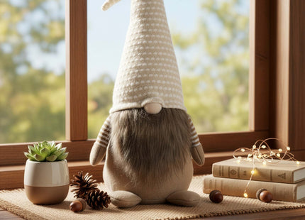 Kerstkabouter - Kerstdwerg - Kerstversiering - 51 cm