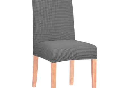 Stoelhoes - Voor Eetkamerstoelen - Met Stretch - Rooster - Grafiet