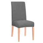 Stoelhoes - Voor Eetkamerstoelen - Met Stretch - Rooster - Grafiet