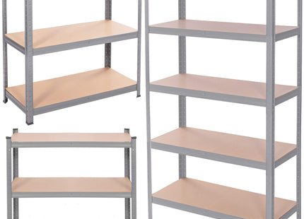 Opbergrek - Stellingkast - 675 KG  -  Metaal - 150 x 75 x 30 cm