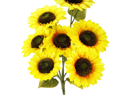 Kunstbloem - Kunstplanten - Kunstzonnebloemen - Inclusief Pot - 2 Stuks - Decoratief