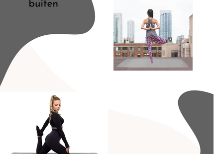 Yoga Mat | Extra Dik (15 mm) | Grijs