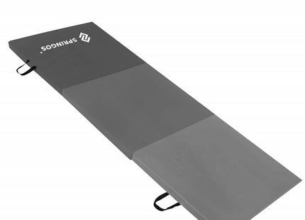 Fitnessmat | 3 Delig | 180 x 60 x 5.5 cm | Grijs Tinten