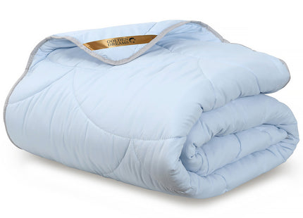 2-in-1 Dekbed - 160 x 200 cm - Blauw- Dekbed zonder overtrek - Anti Allergie & Ademend - All Year Dekbed - Zomerdekbed & Winterdekbed