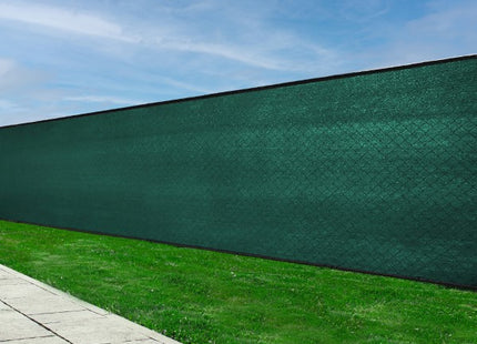 Zichtbreeknet | Zichtdoek | Privacynet | Schaduwdoek | Rol 1 x 50 m | 90 % Schaduw | 140g/m² | Groen