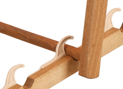 Houten Ligstoel | Strandstoel | Ligstoel | Verstelbaar | Beukenhout | Handgemaakt | Leger Groen