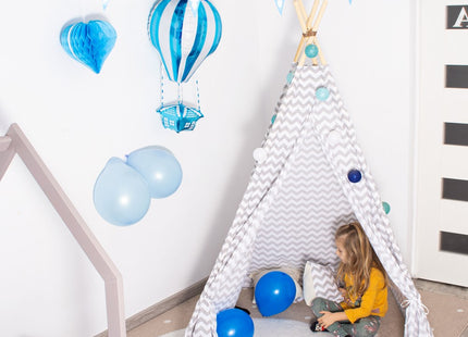 Tipi Tent | 120x100x180 cm | Grijs | Zigzag