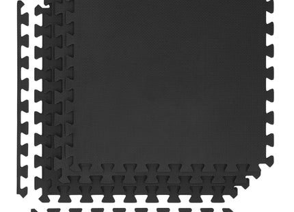 Puzzelmat | Fitness Vloer | Fitnessmat | Fitnesstegels | 60 x 60 cm | Set van 4 | Anti-slip | EVA-schuim | 2 Cm