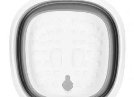 Voetenbad | Opvouwbaar Bad | Grijs/Wit