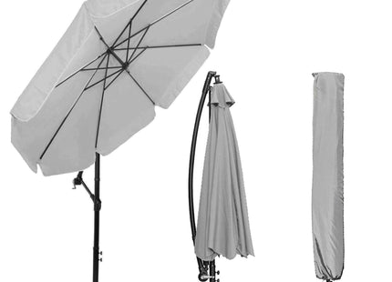 Parasol | Parasols | Kantelbaar | Met Ventilatie | Lichtgrijs | 290 cm