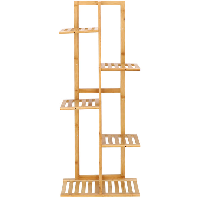 Plantenstandaard - Bloemenstandaard - Bloementrap - Hout - 5 -laags - 20X40X102 CM