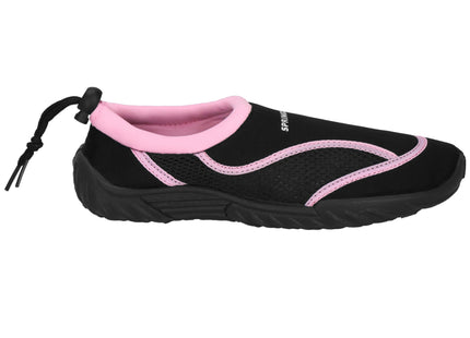 Waterschoenen - AQUA Shoes - Sneldrogend - Rubber - Unisex - Roze/Zwart - Maat 38