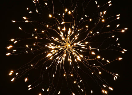 Kerstverlichting | Ster | Binnen & Buiten | Batterij | 100 LED | Warm Wit