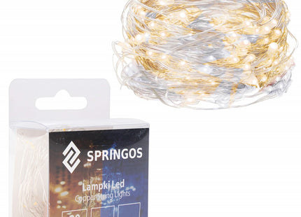 Kerstverlichting | 1.9 m | Waterdicht | Op Batterij | LED-Verlichting | Warm Wit/Koel Wit