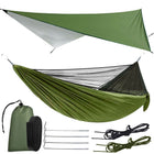 Hangmat - Klamboe - Camping - Wip - 200 KG -260 x 140 CM - Groen