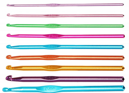 Haaknaalden | 13-Delig | Multicolor
