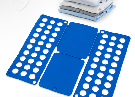 Muntel® Kleding Vouwplank - Kledingvouwer - Opvouwplank - Vouwhulp - Blauw