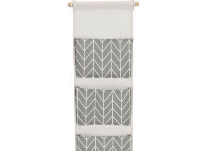 Hangende Organizer - Opbergzak - Wand Organizer - Visgraatpatroon - Speelgoed - 3 Vakken