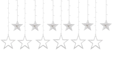 Kerstverlichting Sterrengordijn | Multicolor | 2 m | 138 Led's