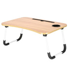 Laptoptafel | Bedtafel | Tablethouder | Laptopstandaard | 60 x 40 cm | Houtimitatie